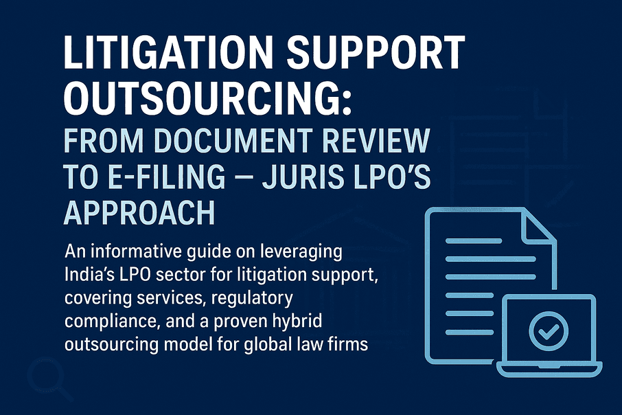 Image for Litigation Support Outsourcing: From Document Review to E-Filing – Juris LPO’s Approach