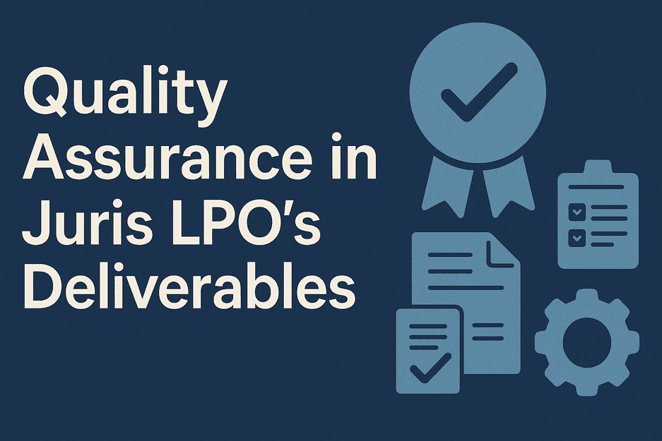 Image for Quality Assurance in Juris LPO's Deliverables: Ensuring Accuracy & Consistency