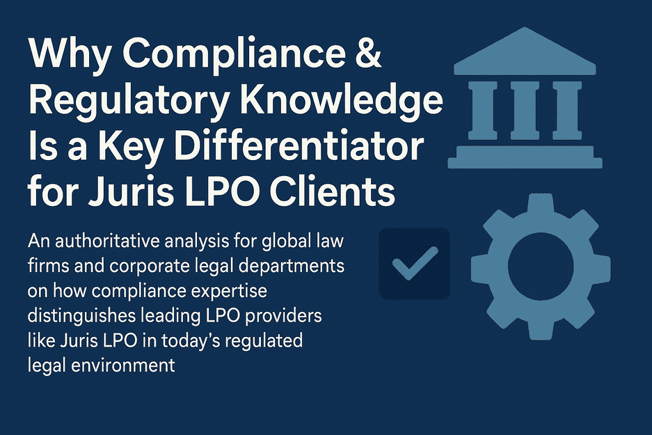 Image for Why Compliance & Regulatory Knowledge Is a Key Differentiator for Juris LPO Clients
