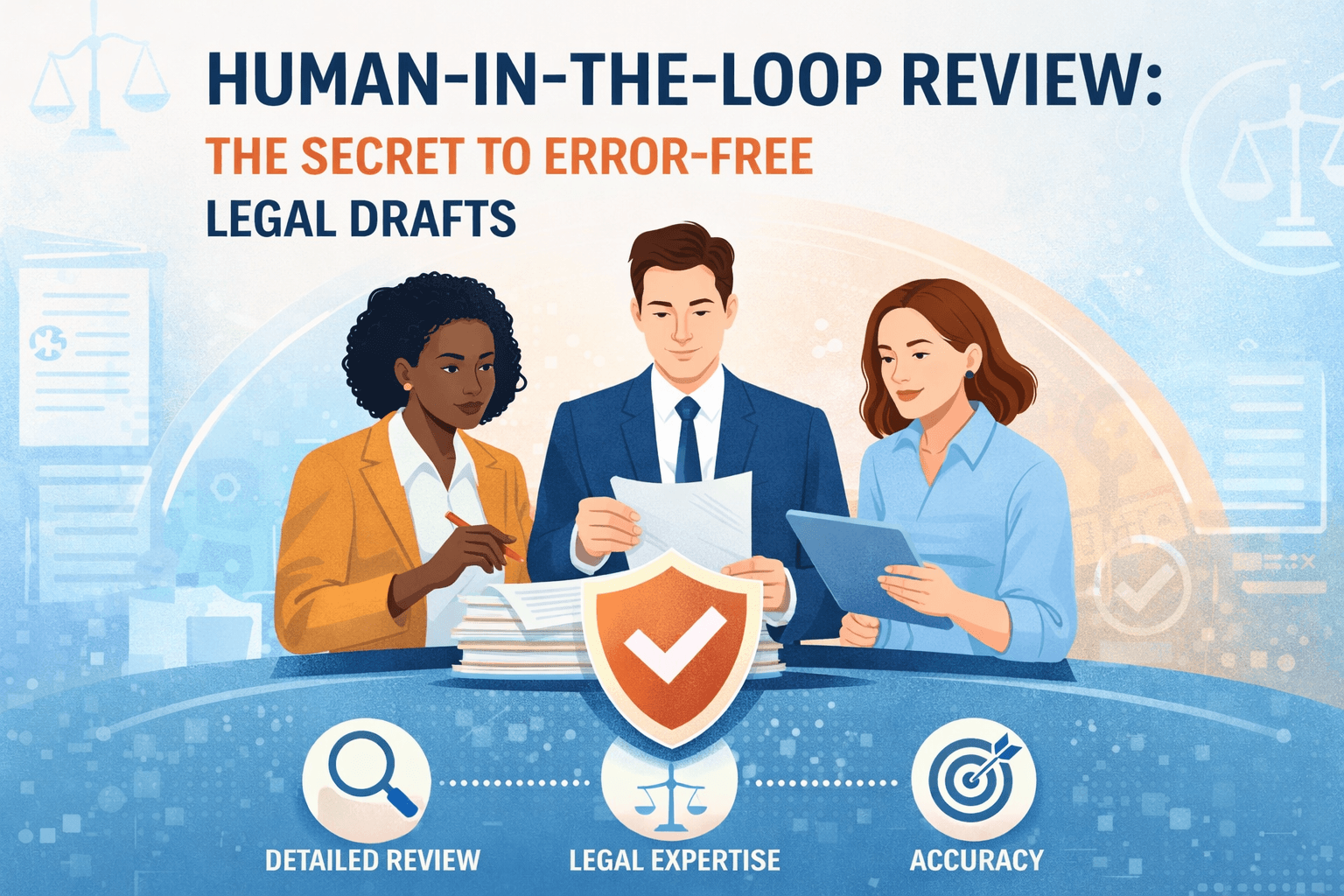Image for Human-in-the-Loop Review: The Secret to Error-Free Legal Drafts