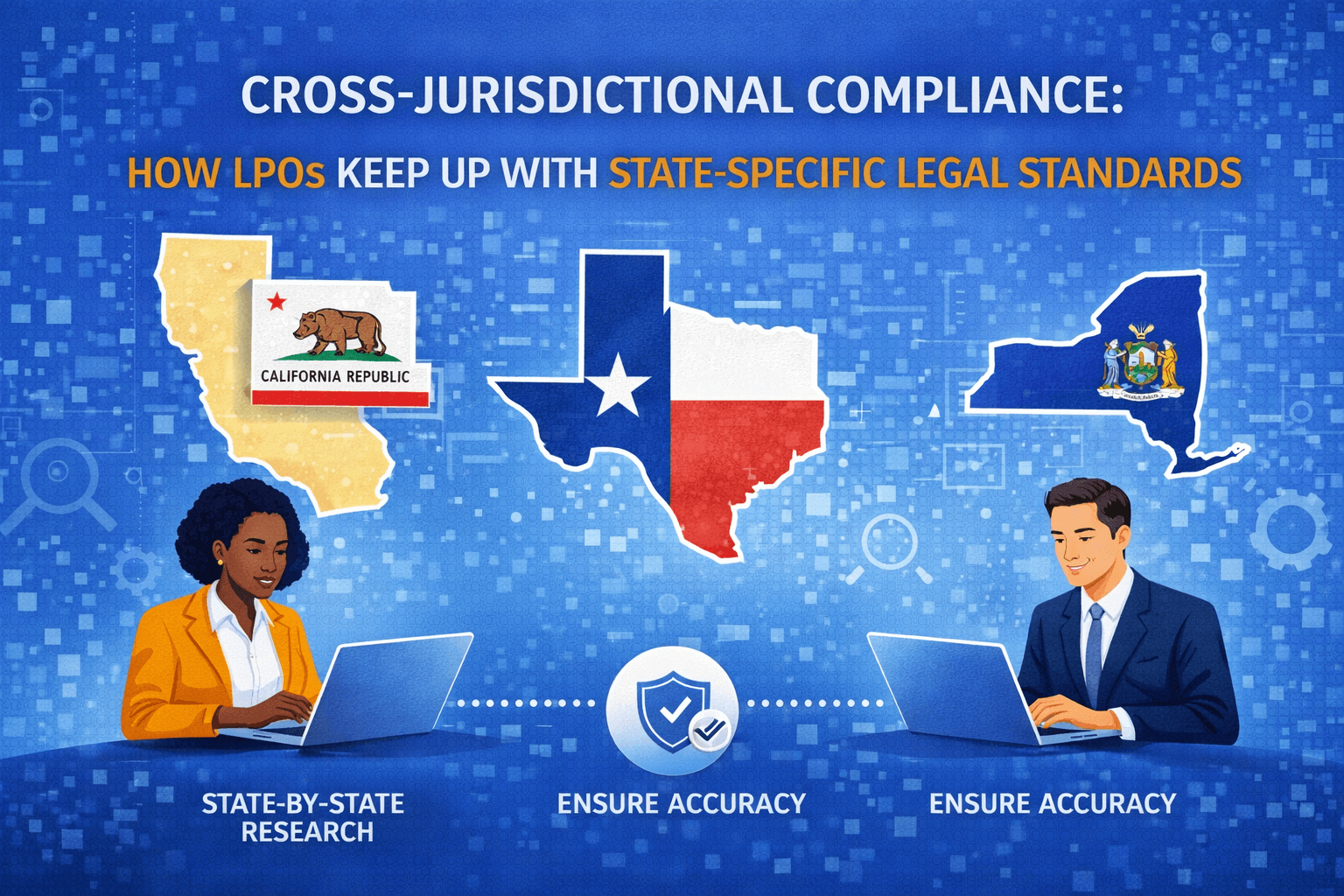 Image for Cross-Jurisdictional Compliance: How LPOs Keep Up with State-Specific Legal Standards