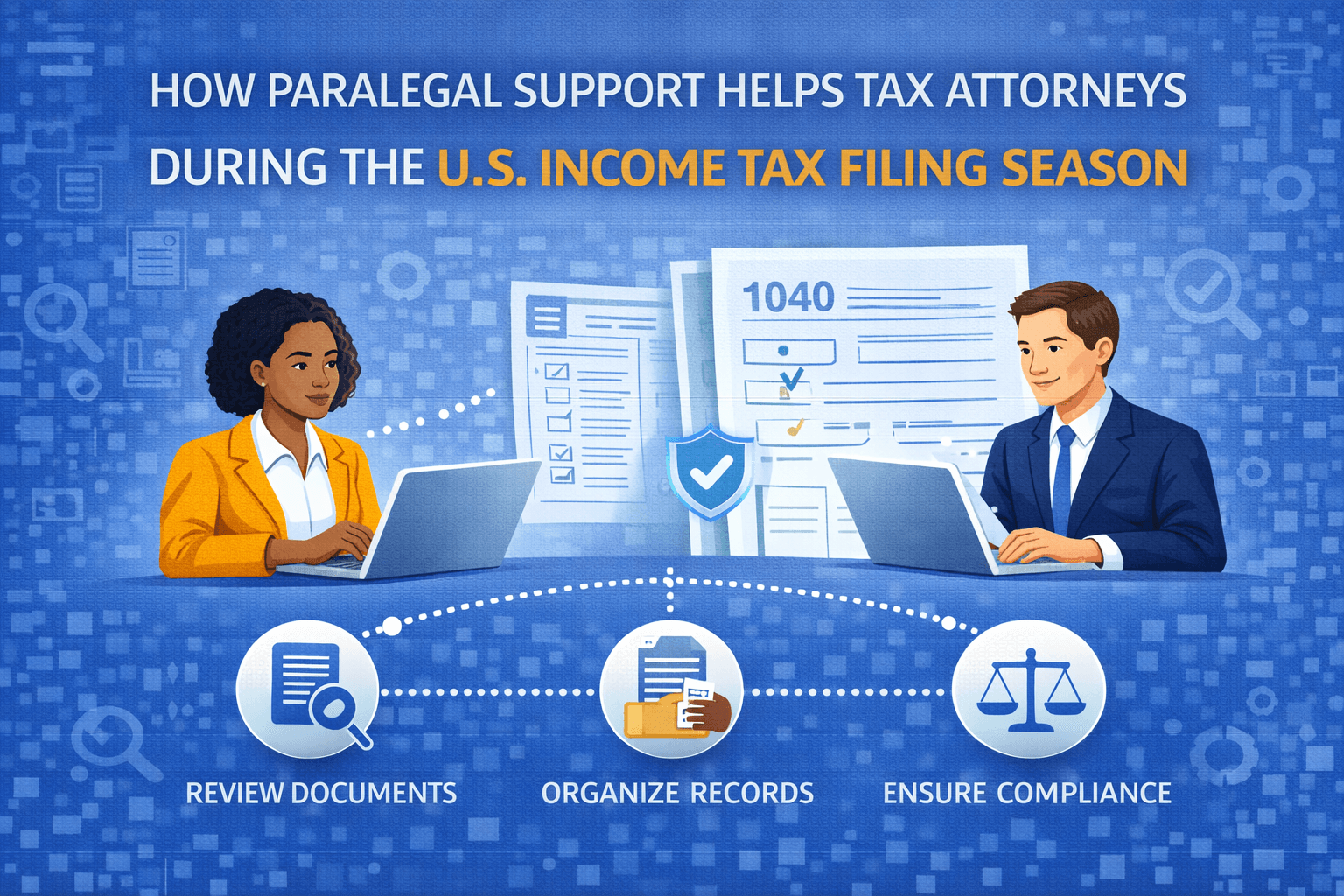 Image for How Paralegal Support Helps Tax Attorneys During the U.S. Income Tax Filing Season