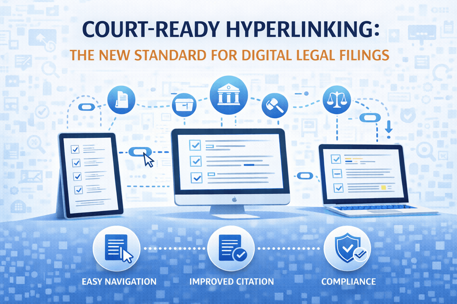 Image for Court-Ready Hyperlinking: The New Standard for Digital Legal Filings